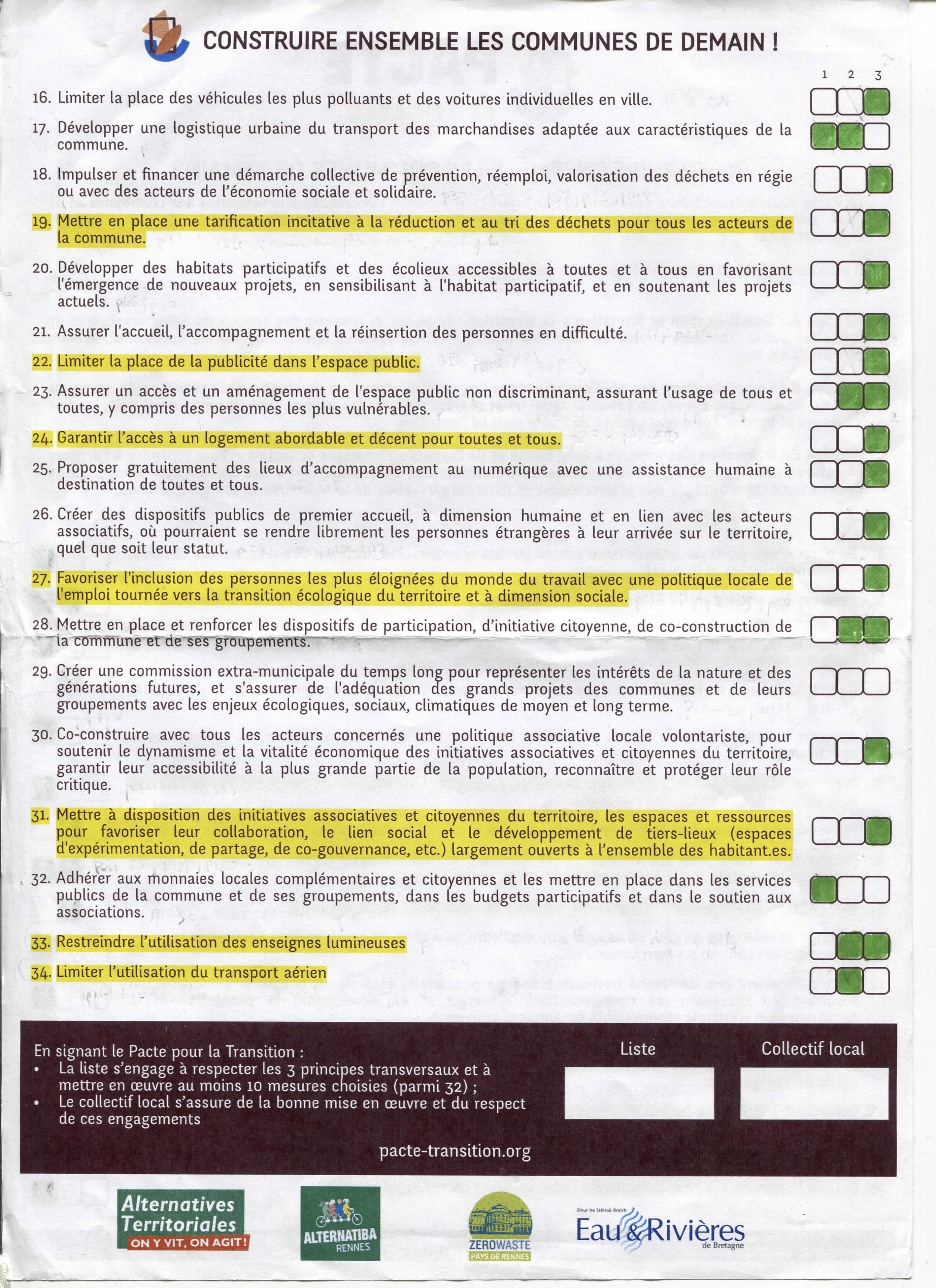 Pacte pour la transition (page 2)